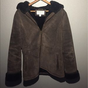 New Sonoma leather coat